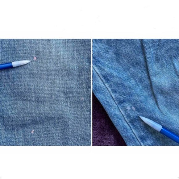 vintage high waisted, classic medium wash Lee denim jeans - Picture 4 of 4